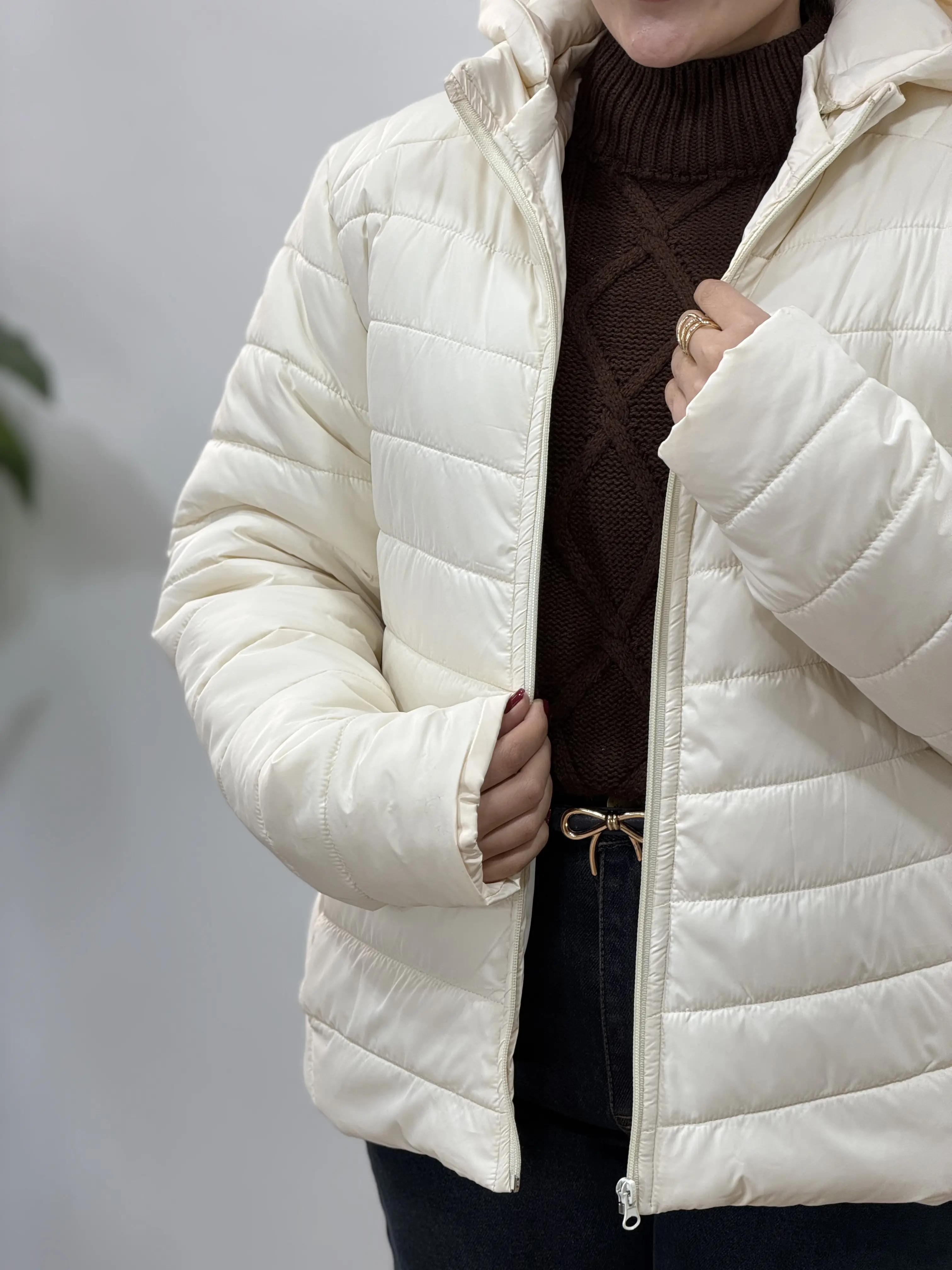 کاپشن زنانه کلاهدار الهه 1